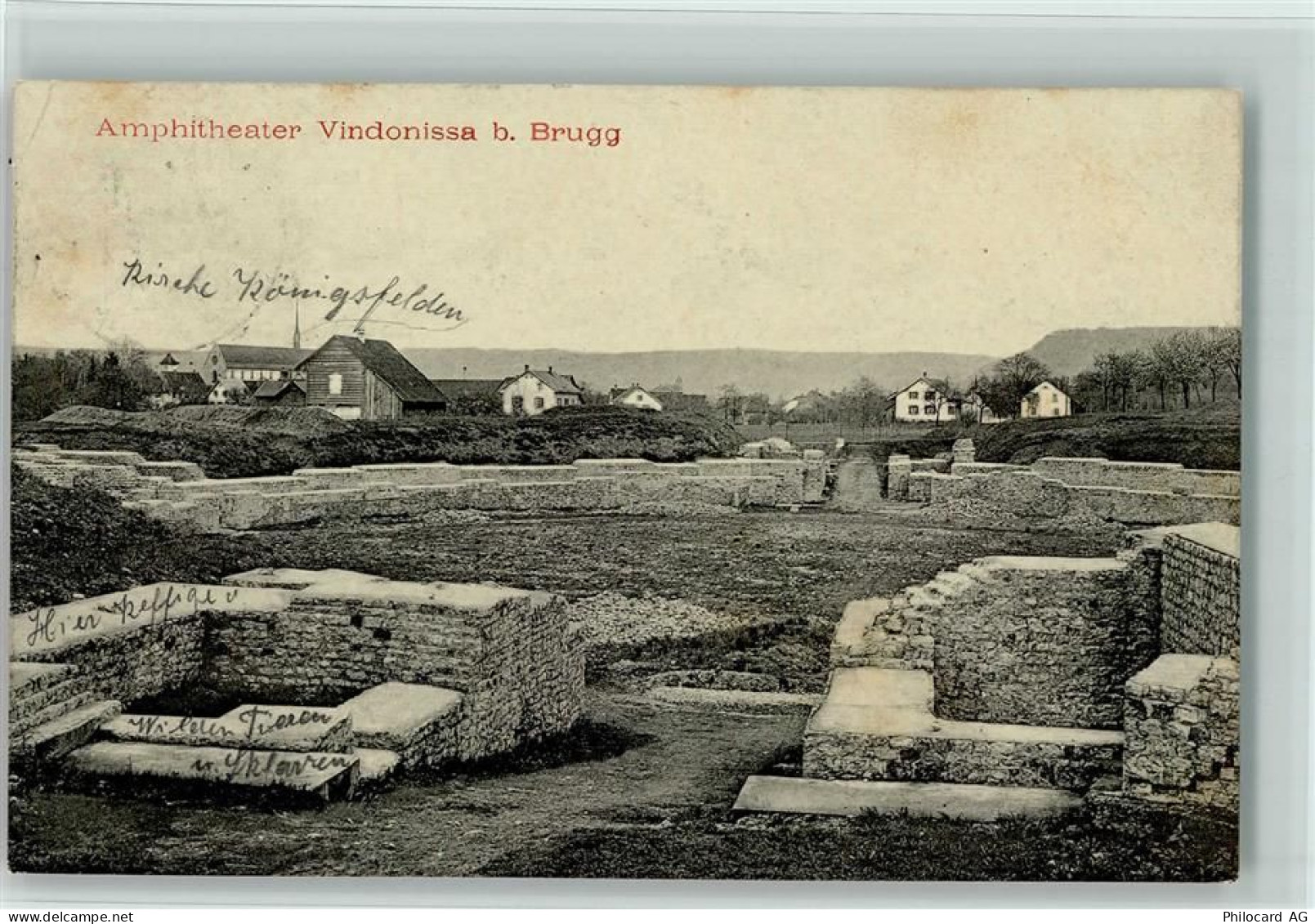 5210 Windisch 1910 - Amphitheater Vindonissa bei Brugg - 10196466