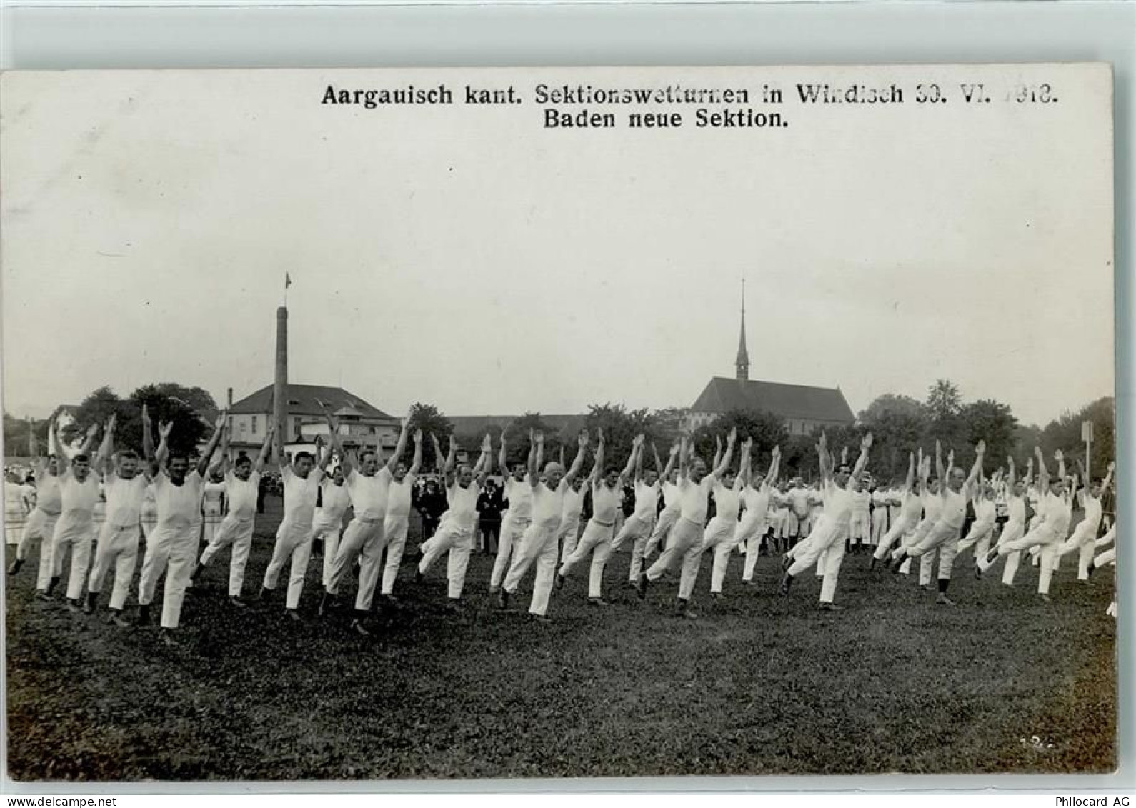 5210 Windisch - Aargauisch kant. Sektionswetturnen Baden Neue Sektion - 13414225