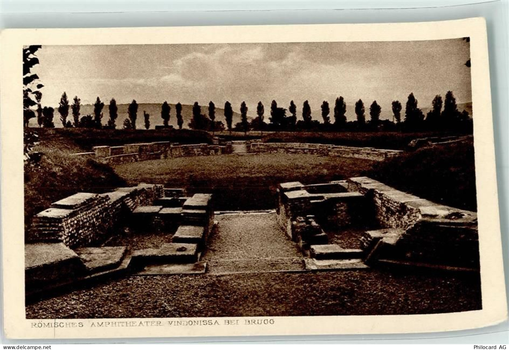 5210 Windisch Gebrauchsspuren Römisches Amphitheater Vindonissa bei Brug... - 10218049