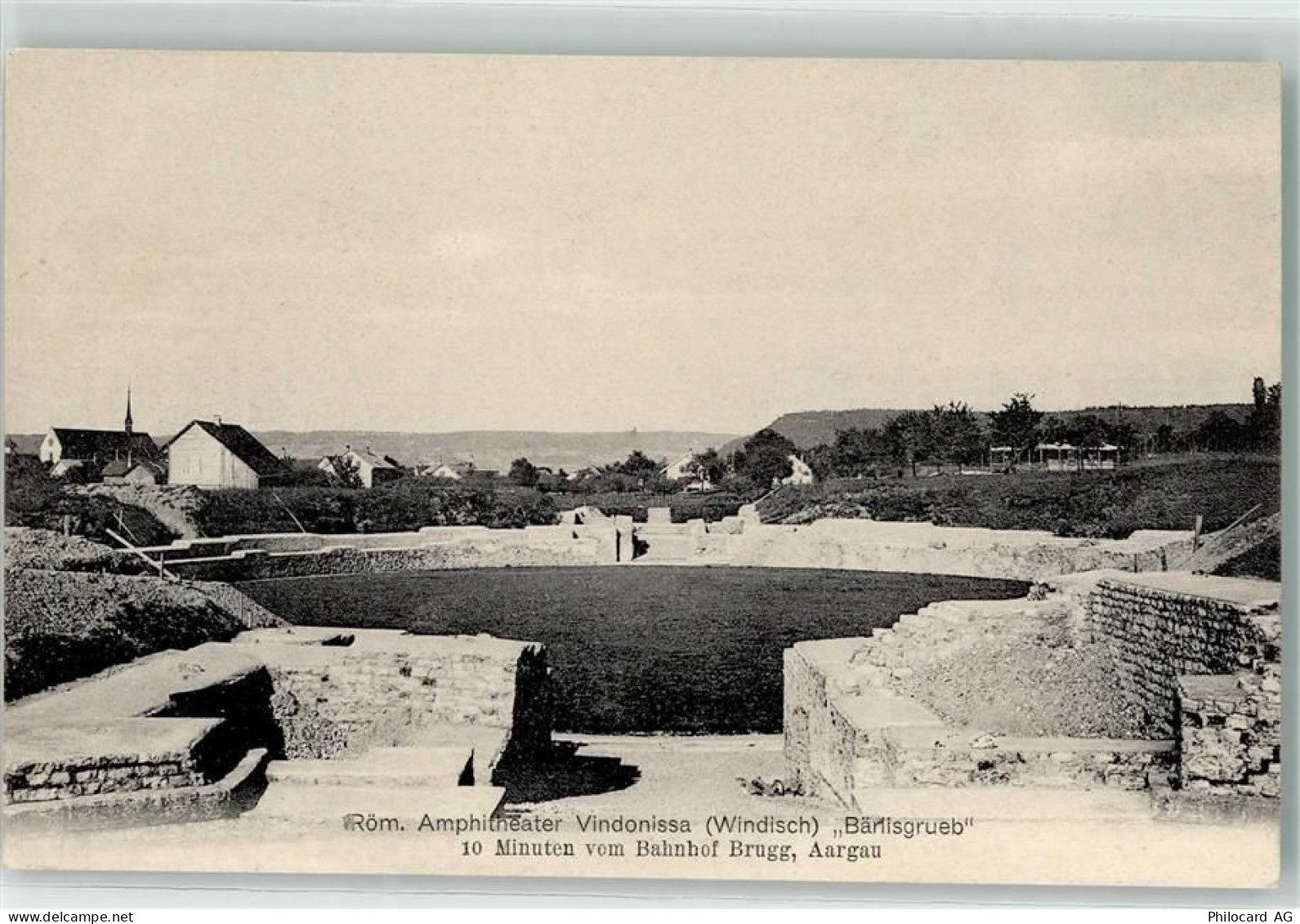 5210 Windisch - Röm Amphitheater Vindonissa Bärlisgrueb Feldpost Schulen... - 10620040