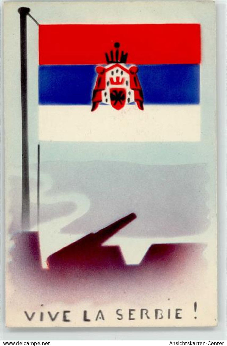 52219966 - Fahne Vive la Serbie