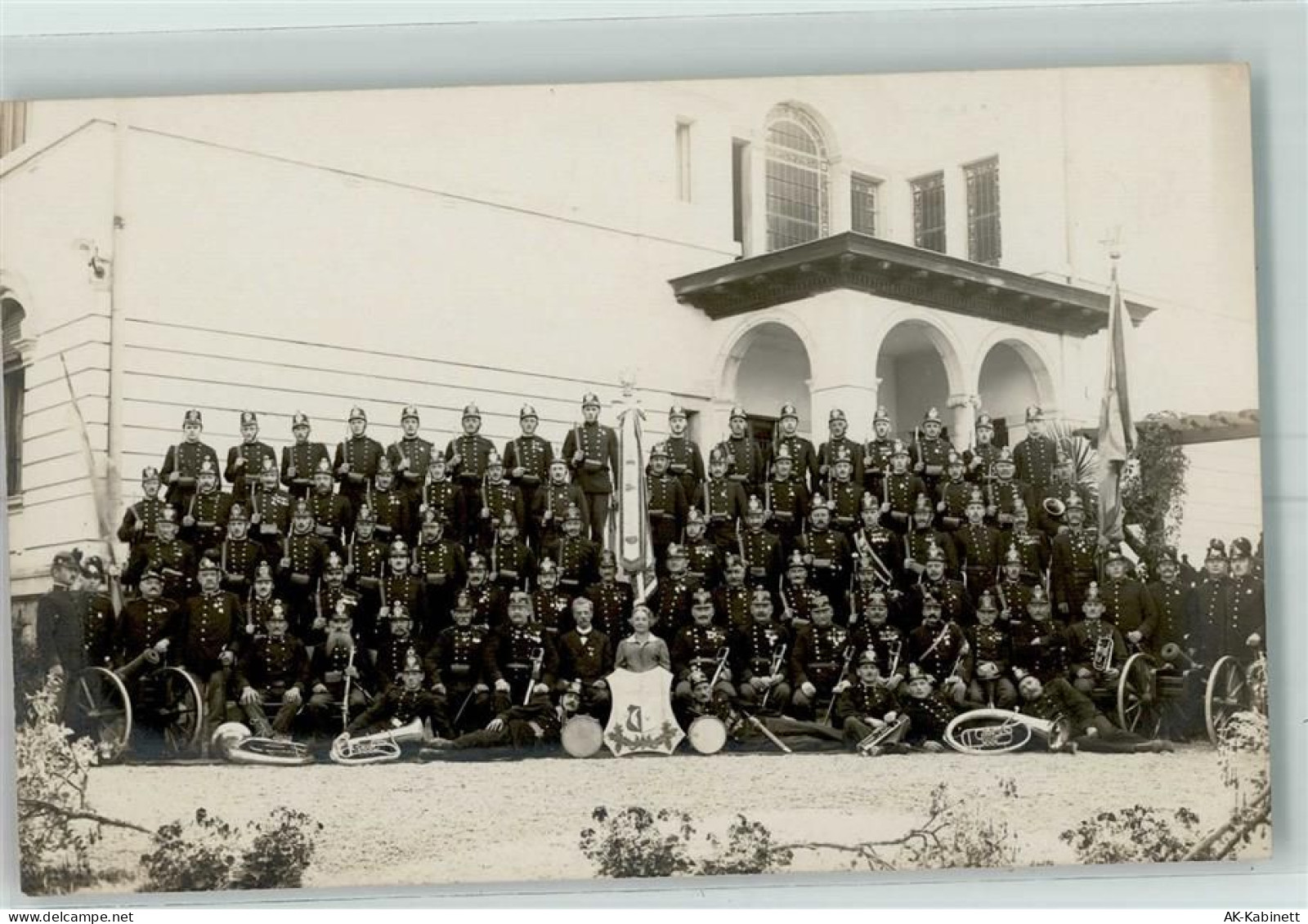 5230 Mattighofen - Gruppenfoto Soldaten Uniform Musikinstumente Kanonen... - 52220638
