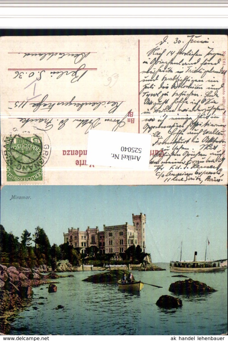525040,Friuli-Venezia-Giulia Trieste Triest Miramar Miramare