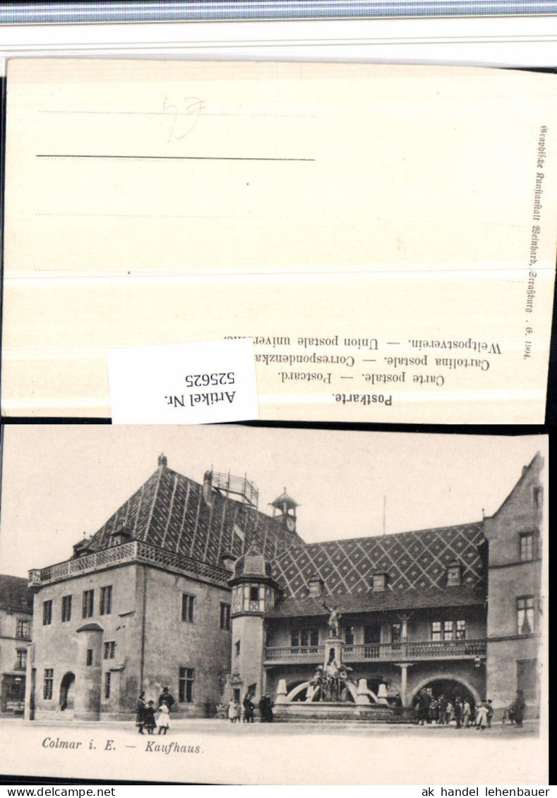 525625,Elsass Haut Rhin Colmar im Elsass Kaufhaus