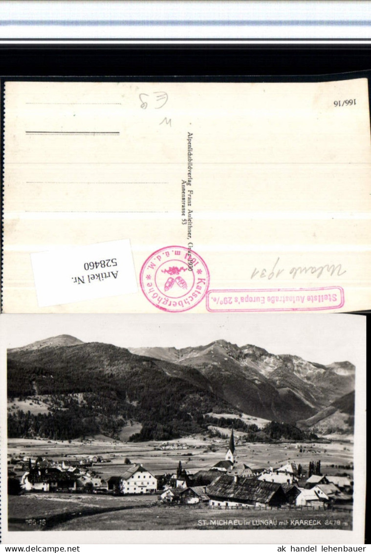 528460,St. Michael im Lungau m. Kaareck