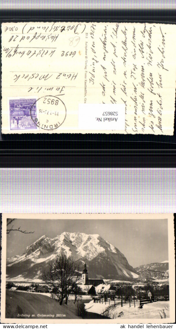 5285657,Irdning m. Grimming Winteransicht
