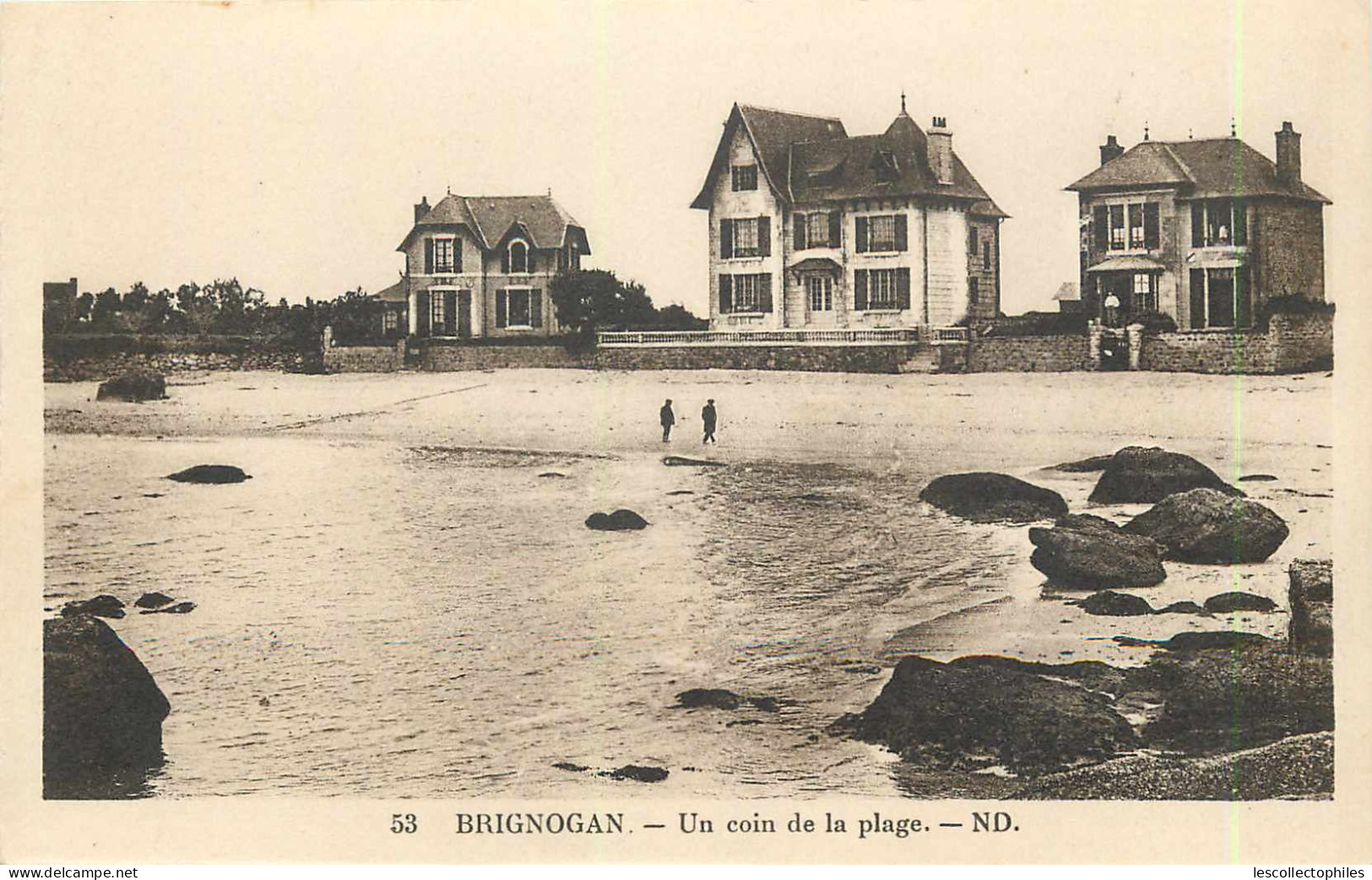 52900 - BRIGNOGAN PLAGE - UN COIN DE LA PLAGE