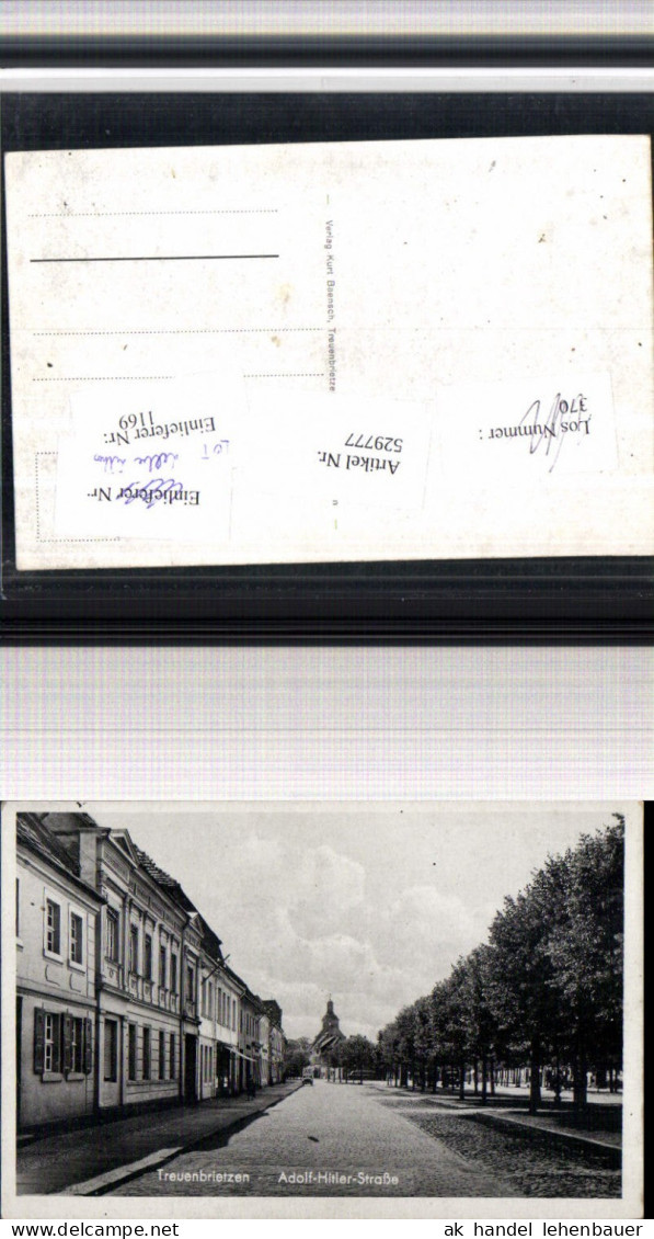 529777 Treuenbrietzen Straßenansicht LK Potsdam Mittelmark