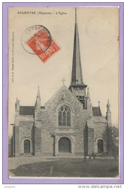 53 - ARGENTRE -- L'Eglise