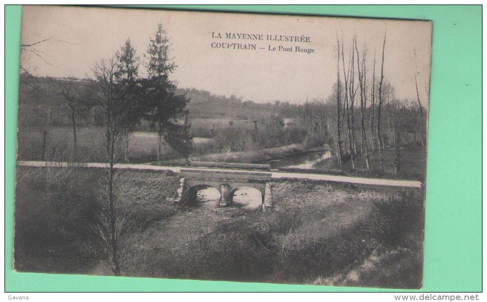 53 COUPTRAIN - Le Pont Rouge