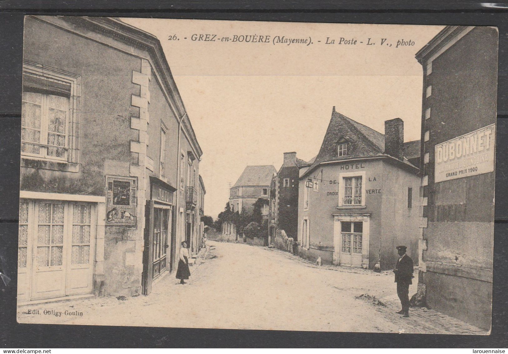 53 - GREZ EN BOUERE - La Poste