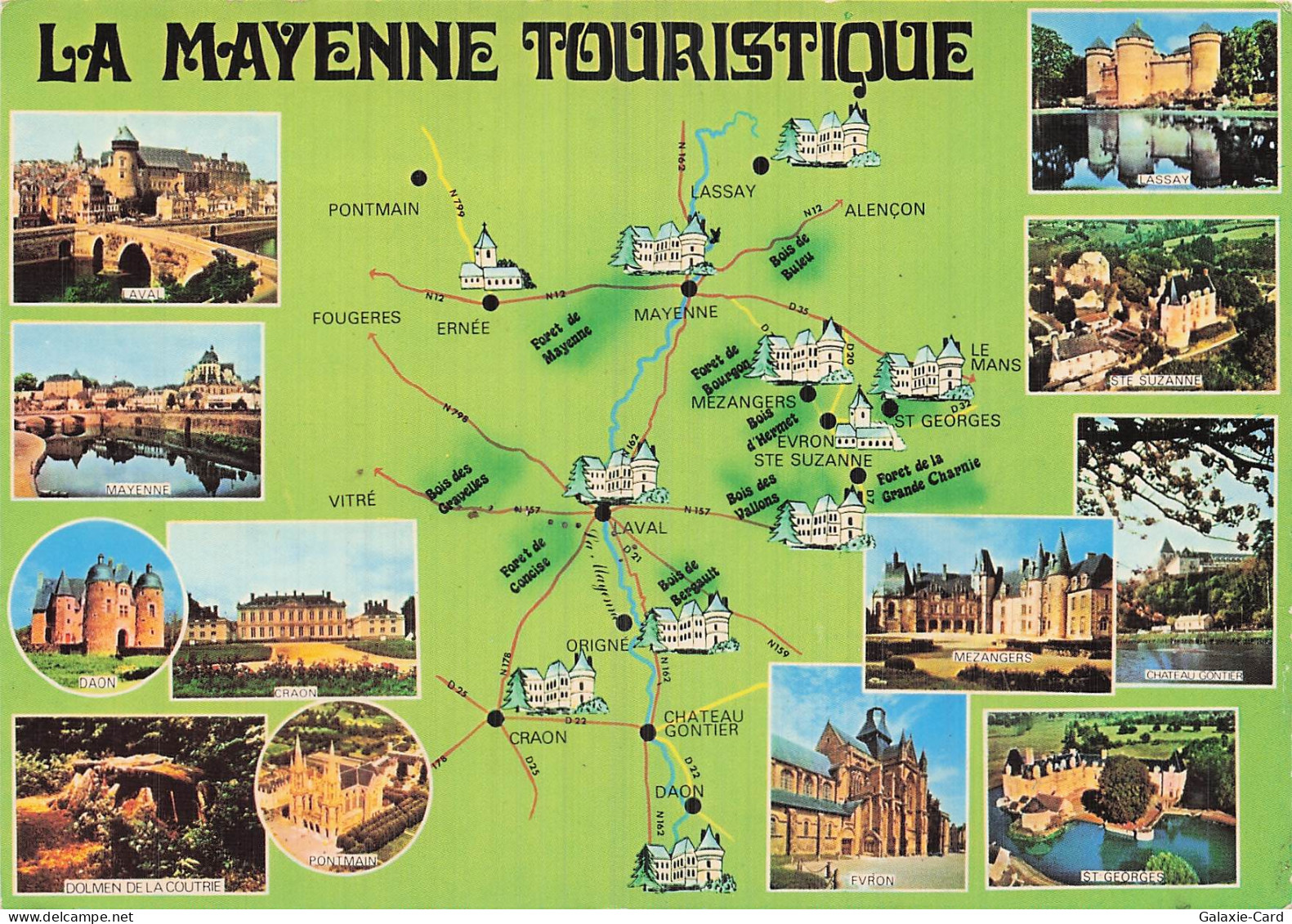 53 LASSAY LES CHATEAUX CHATEAU DE LASSAY