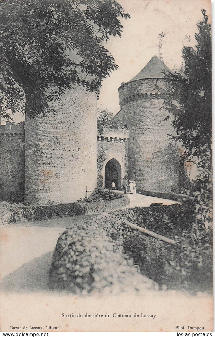 53 LASSAY LES CHATEAUX CHATEAU DE LASSAY