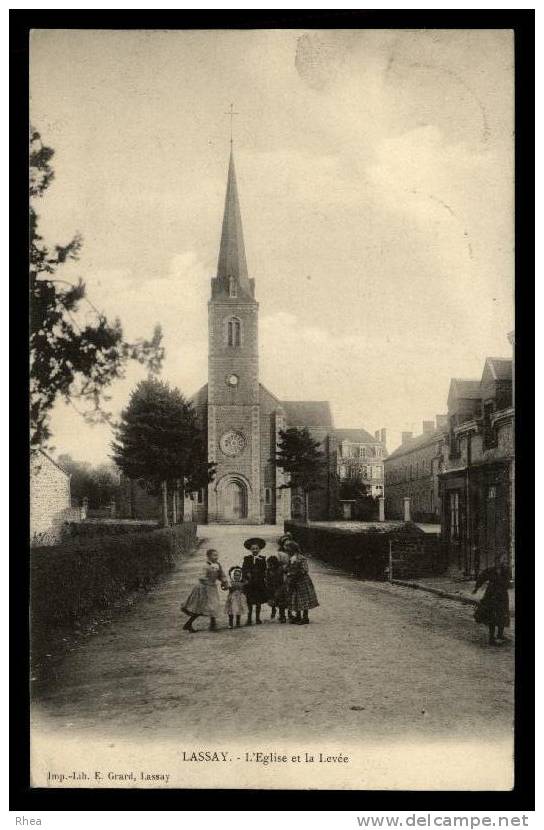 53 Lassay-les-Châteaux eglise D53D K53127K C53127C RH076896