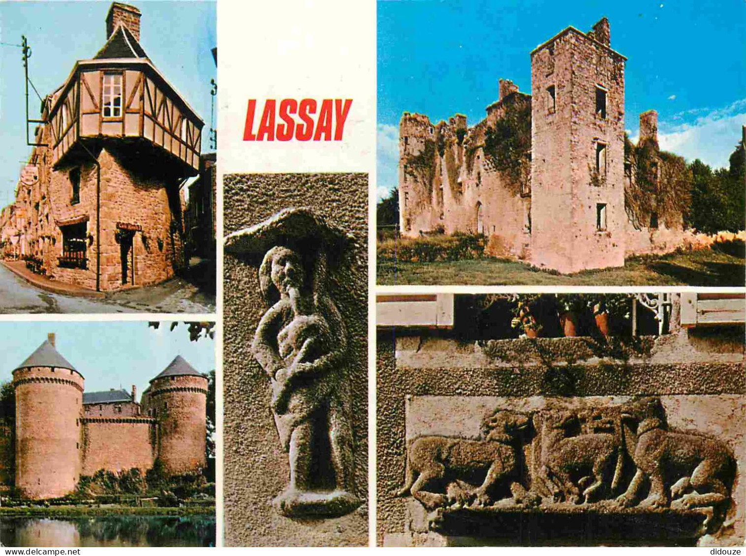 53 - Lassay les Chateaux - Multivues - CPM - Voir Scans Recto-Verso