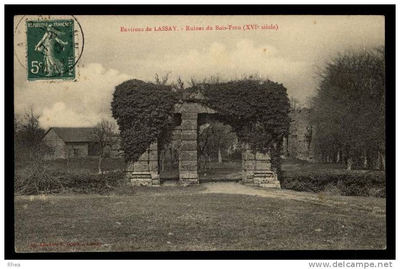 53 Lassay-les-Châteaux ruine D53D K53127K C53127C RH102007