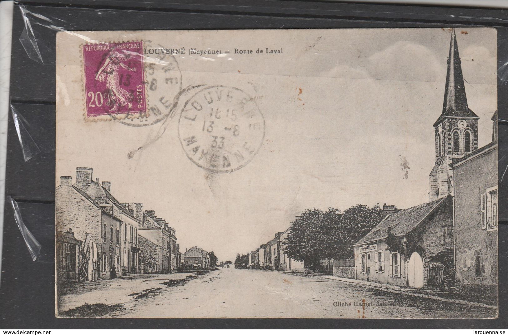 53 - LOUVERNE - Route de Laval