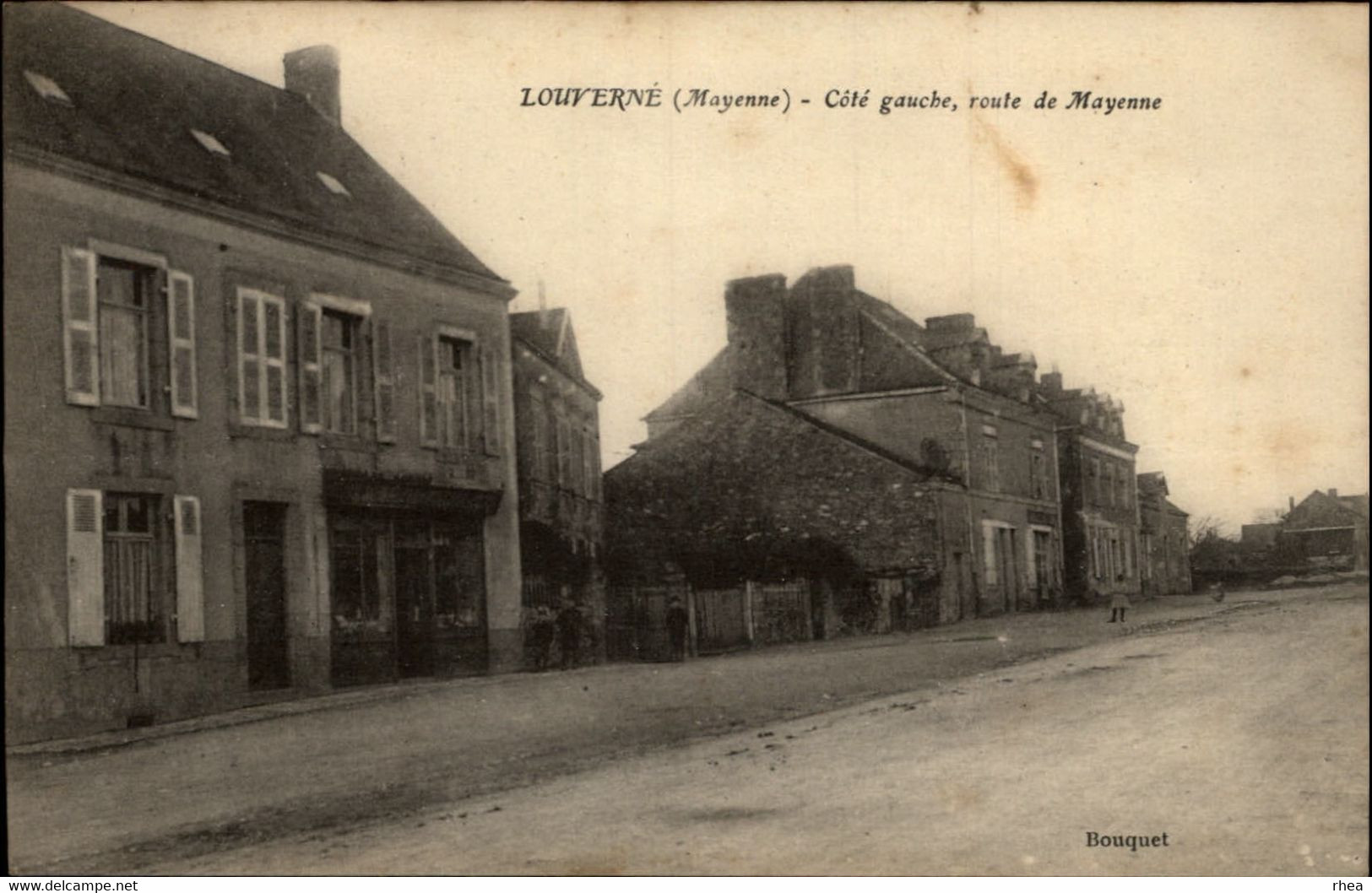 53 - LOUVERNE - route de Mayenne