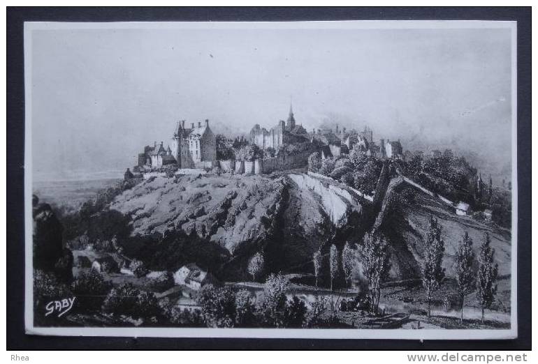 53 Sainte-Suzanne chateau gravure    D53D  K53255K  C53255C RH037065