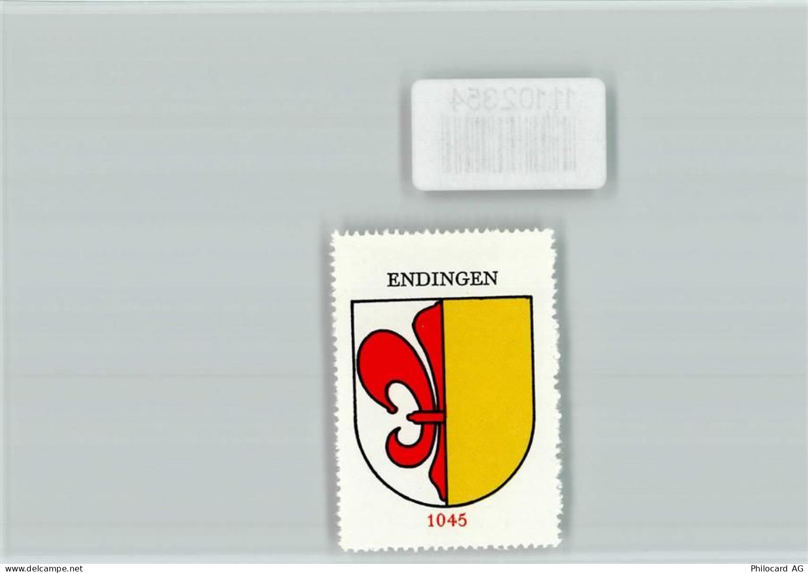 5304 Endingen - Vignette Wappen Kaffee Hag ca 1920-1940 - 11102354