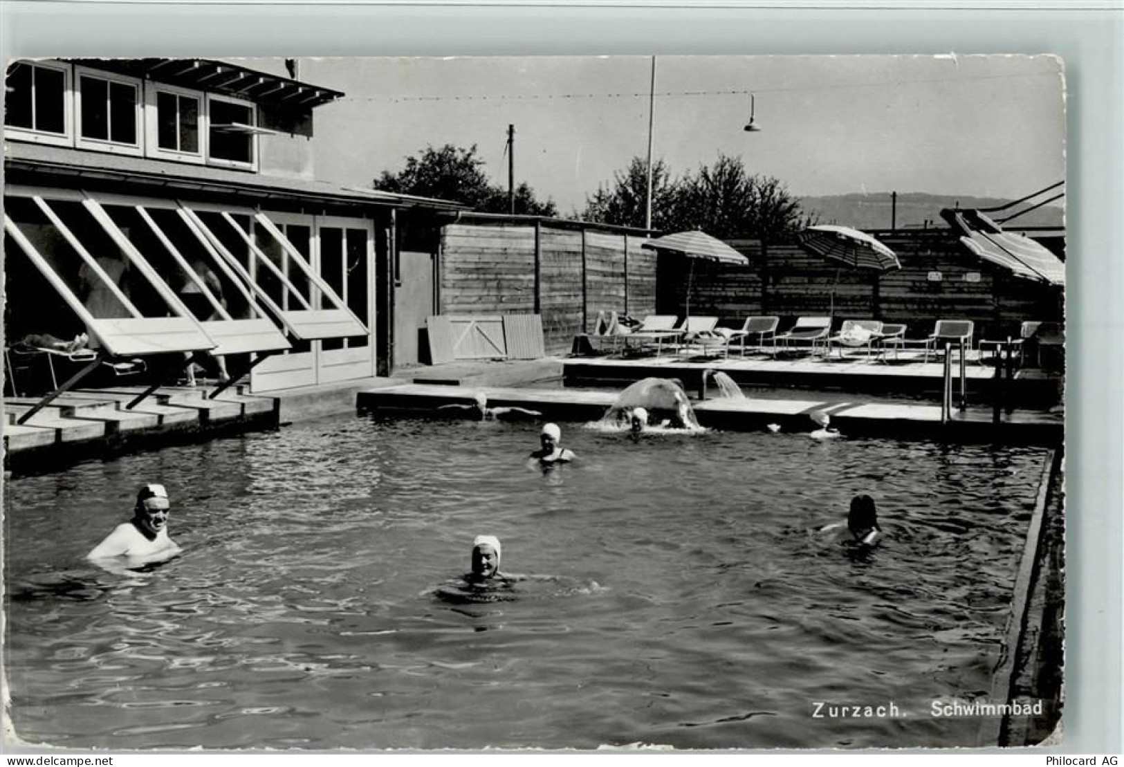 5330 Bad Zurzach - Das Schwimmbad Aussenbecken - 13095813
