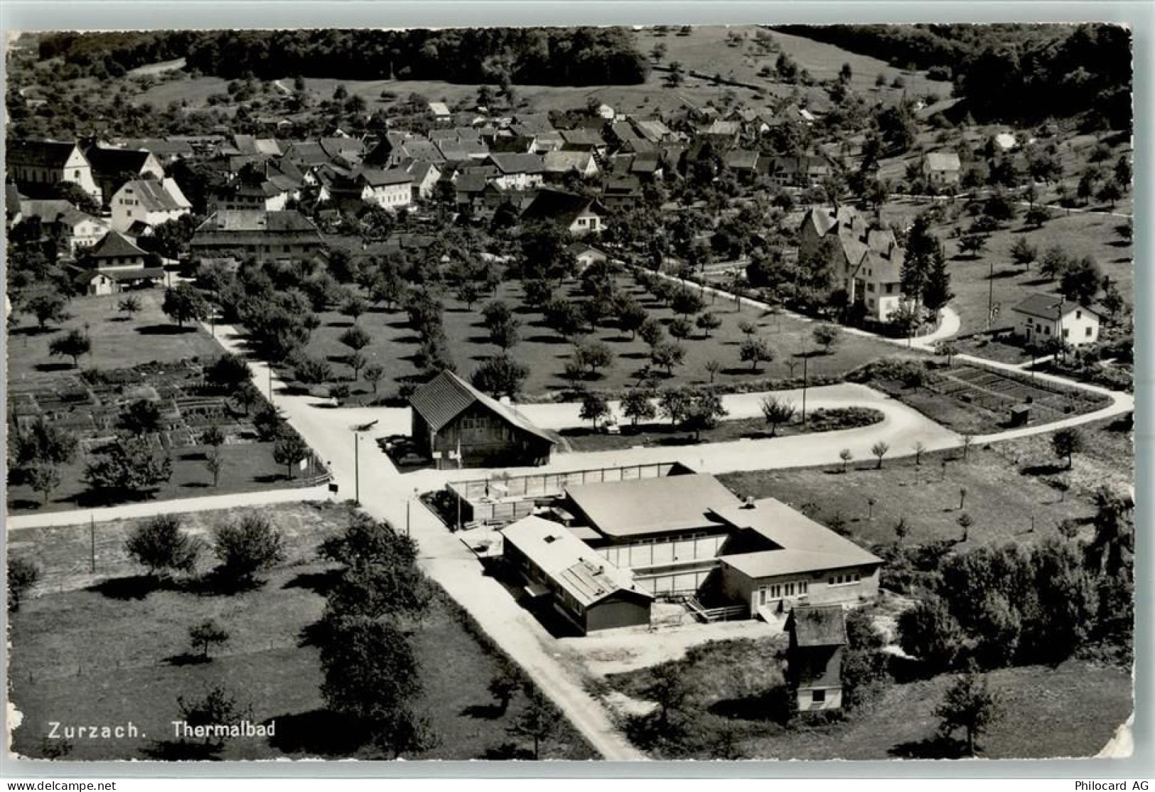 5330 Bad Zurzach - Fliegeraufnahme Thermalbad - 13174747