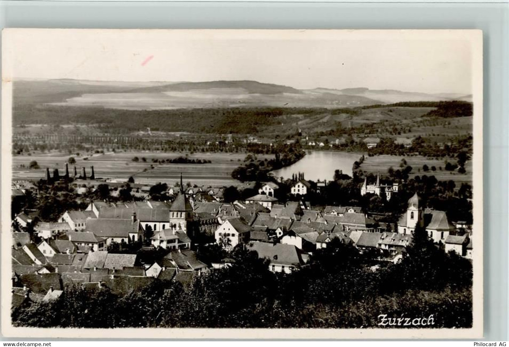 5330 Bad Zurzach - Panoramaansicht Rhein - 13095742