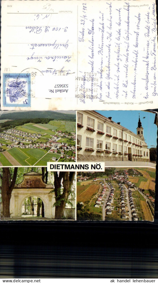 535657,seltene AK Dietmanns bei Waidhofen an der Thaya