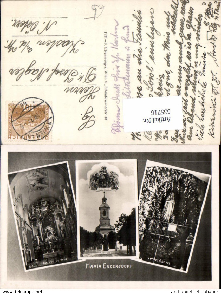 535716,Maria Enzersdorf Lourdes Grotte
