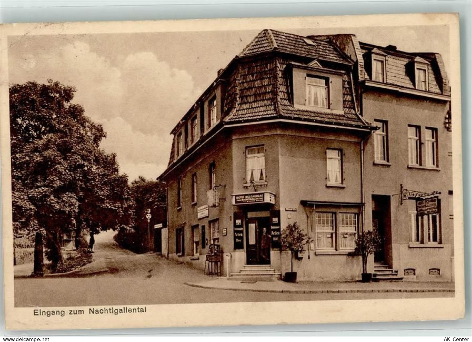 53639 W5330 Königswinter - Hotel-Gasthaus zum Nachtigallental Emaillesch... - 13467699