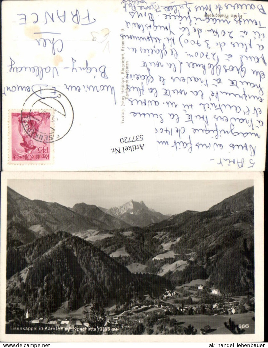 537720,Eisenkappel in Kärnten Koschutta Vellach