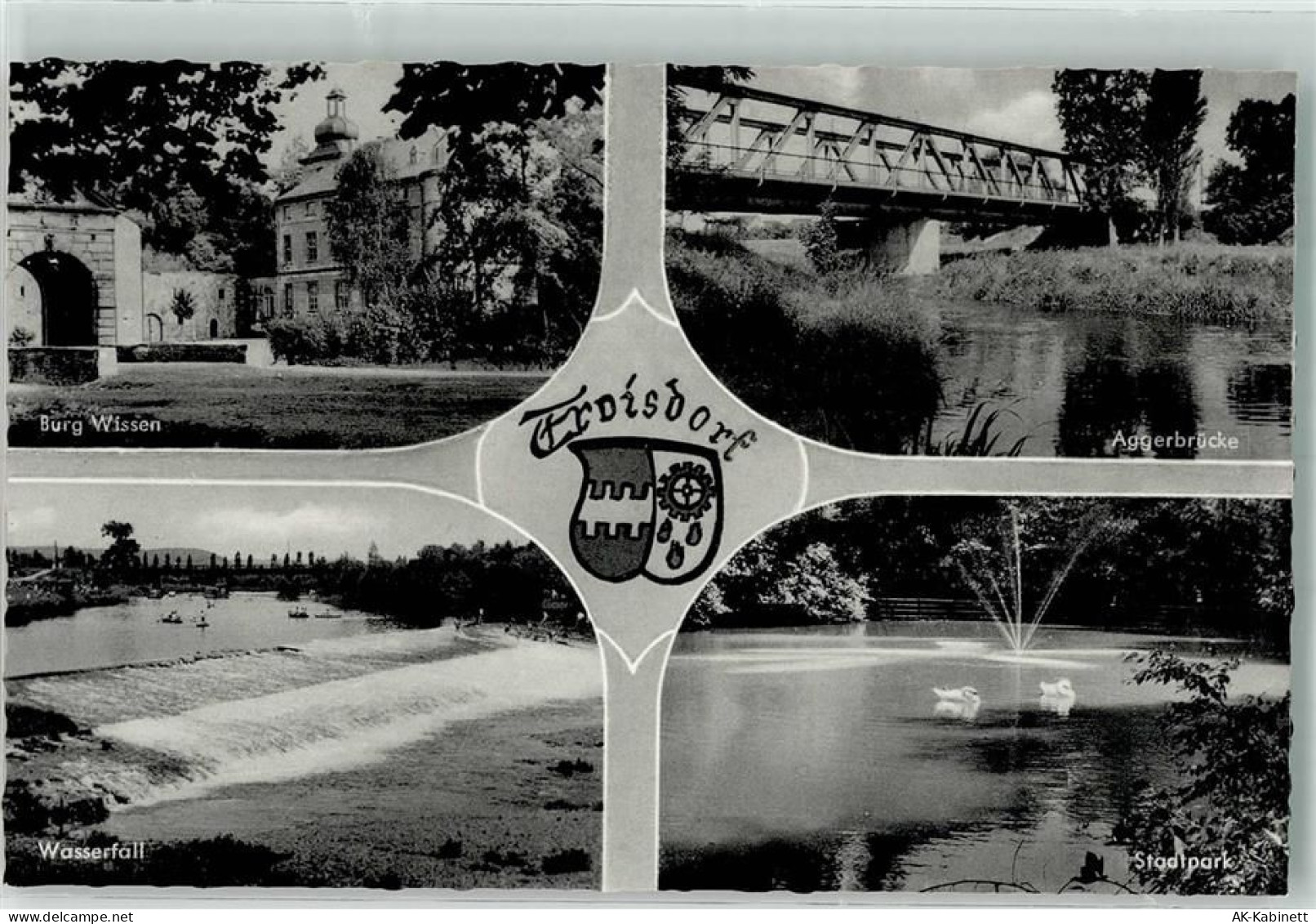 53840 W5210 Troisdorf - Burg Wissen Wasserfall - 39851565