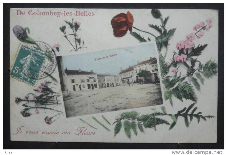 54 Colombey-les-Belles je vous envoie ces fleurs    D54D  K54135K  C54135C RH042531