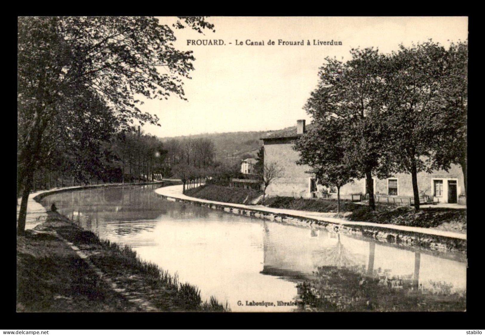 54 - FROUARD - LE CANAL DE FROUARD A LIVERDUN