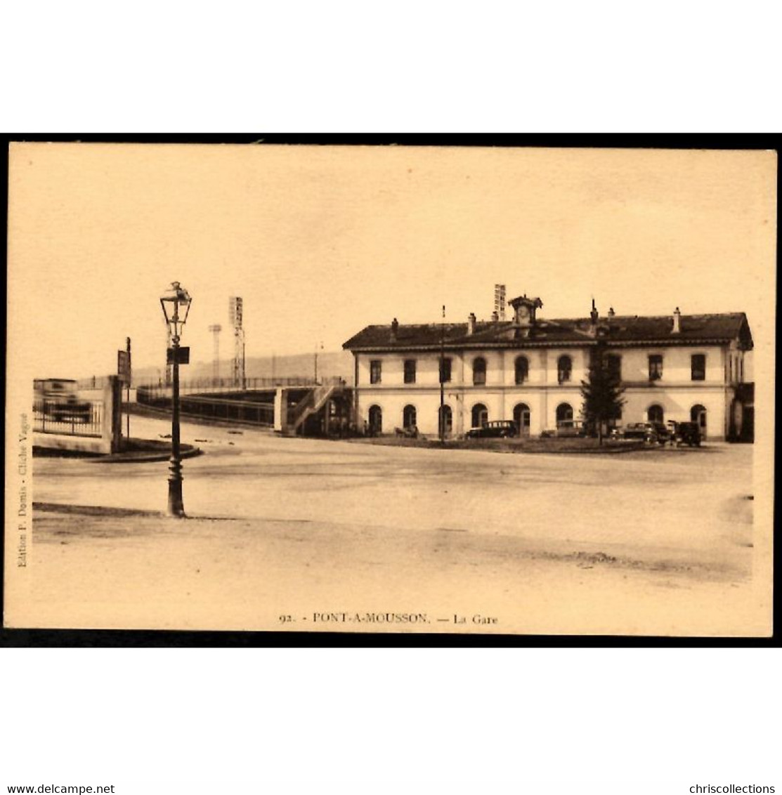 54 - PONT A MOUSSON (Meurthe et Moselle) - La Gare