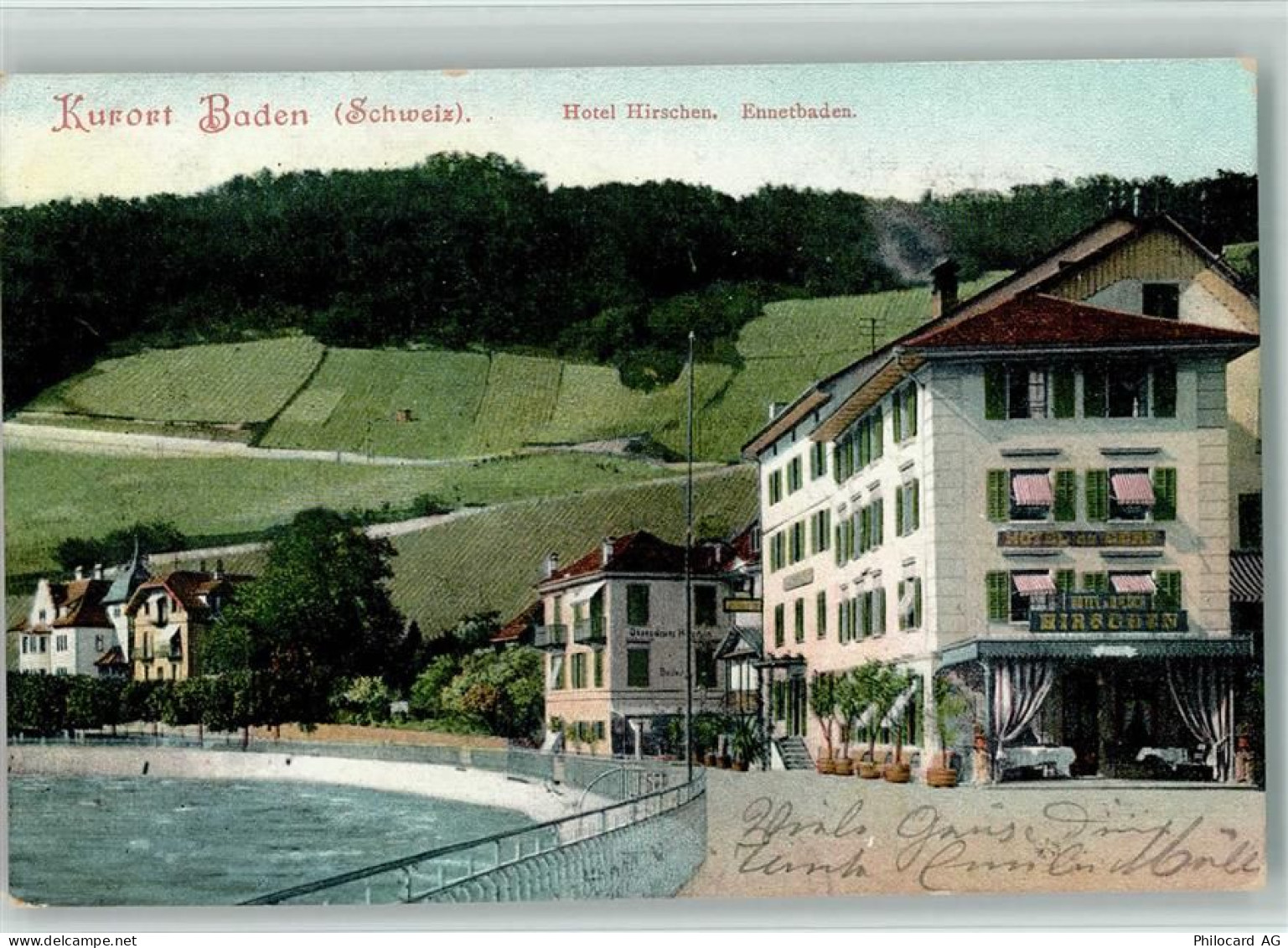5408 Ennetbaden - 1906 Hotel Hirschen - 13111782