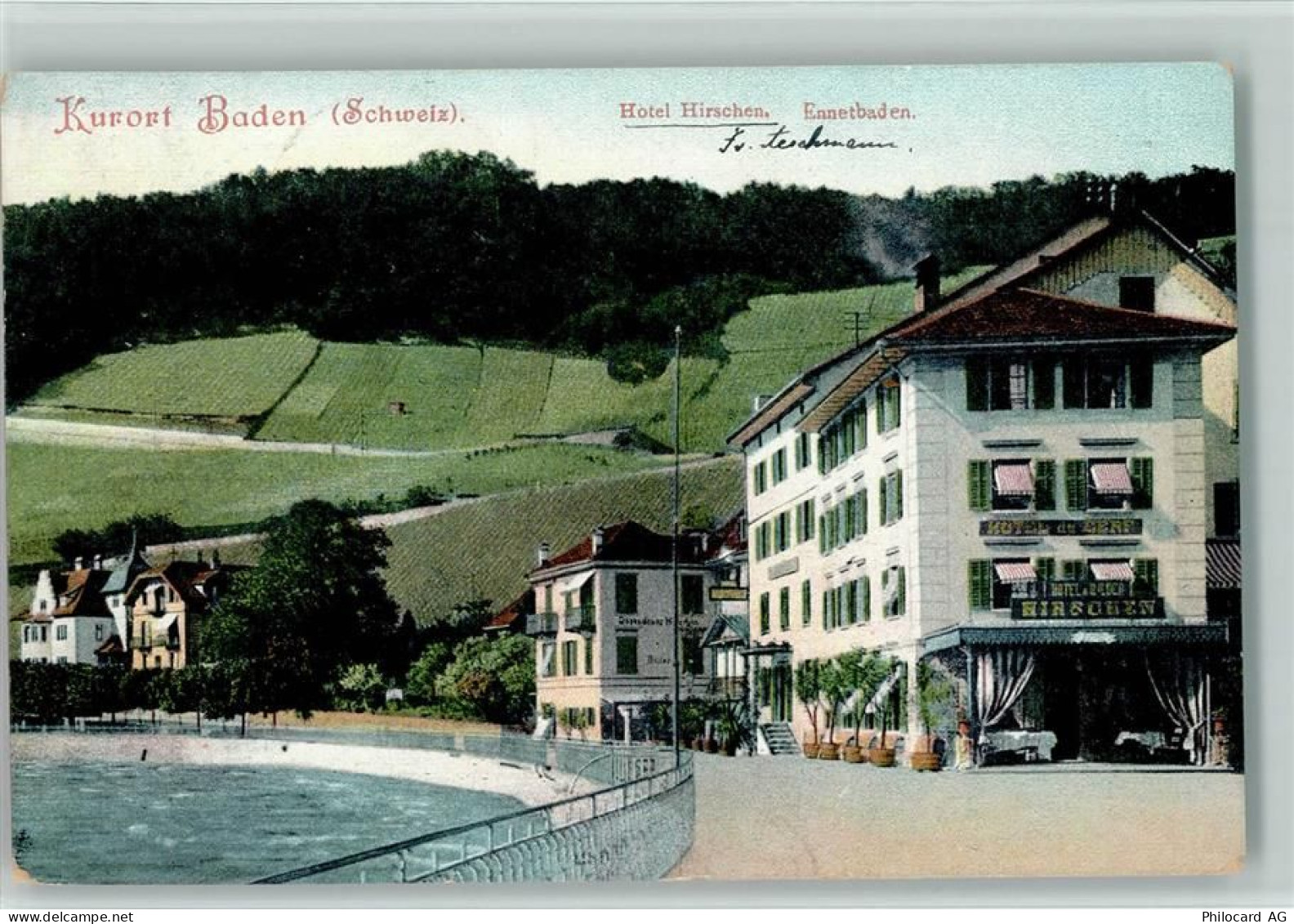 5408 Ennetbaden - 1907 Hotel Hirschen - 13111784