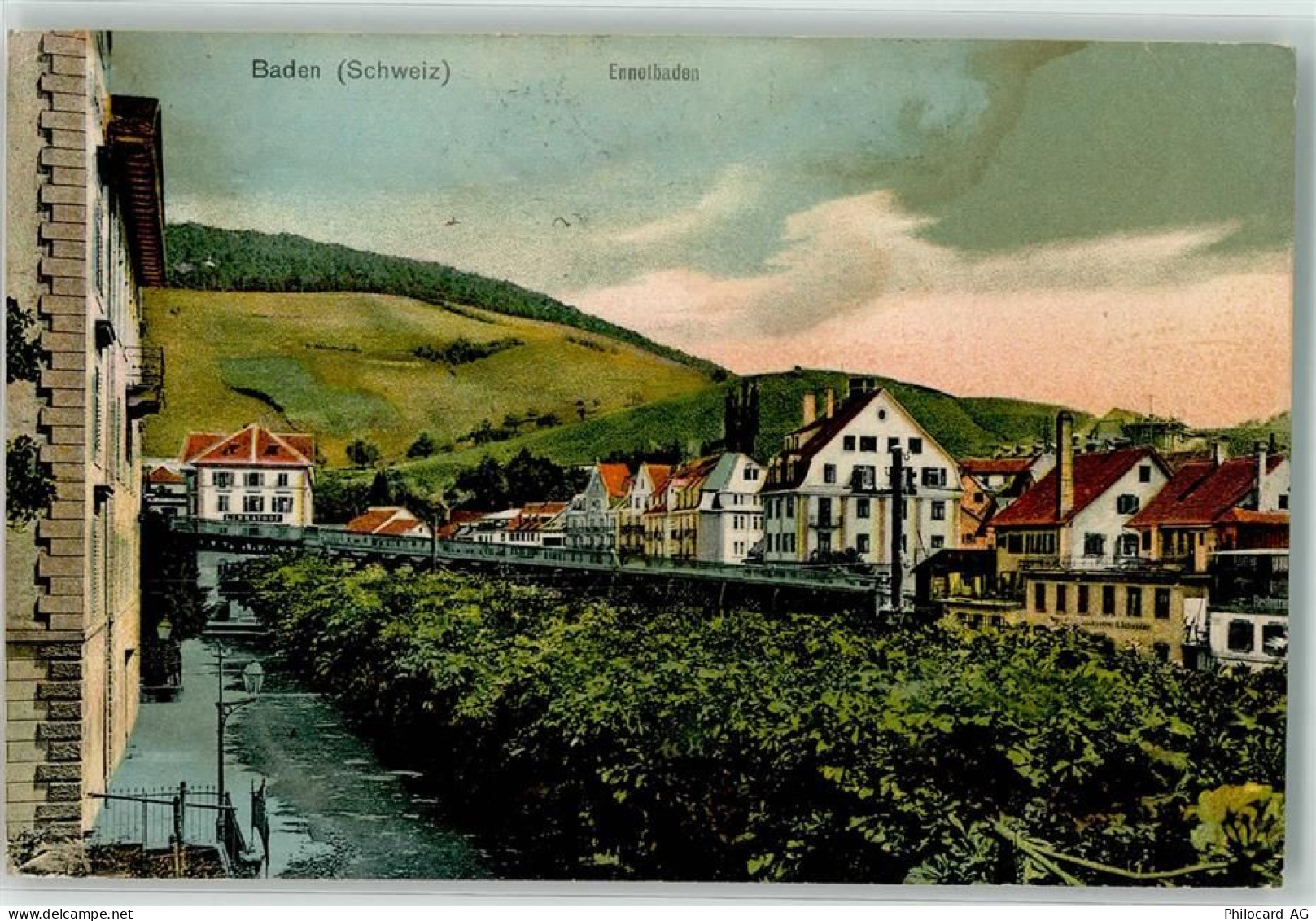 5408 Ennetbaden 1911 Gebrauchsspuren - 39491090