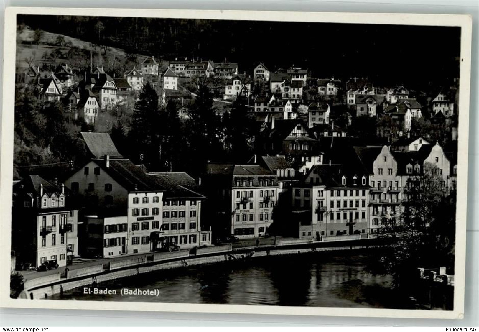 5408 Ennetbaden 1931 Foto AK Badhotel - 38023744