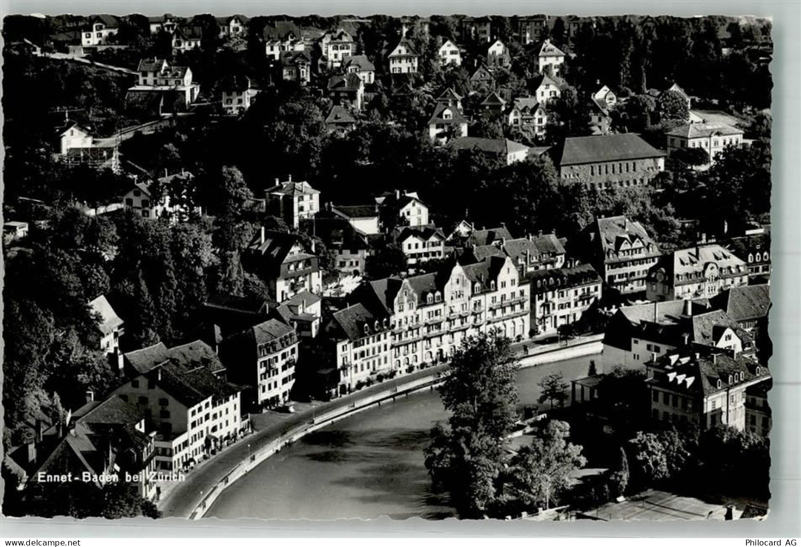 5408 Ennetbaden 1940 Foto AK - 38025370