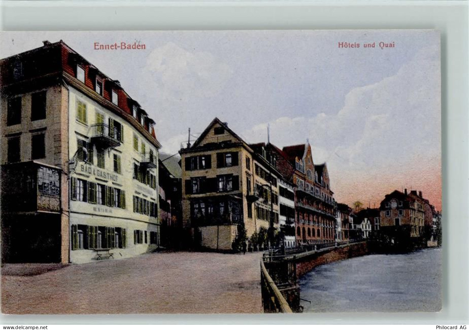 5408 Ennetbaden - Ennet-Baden Hôtel und Quai - 13101466