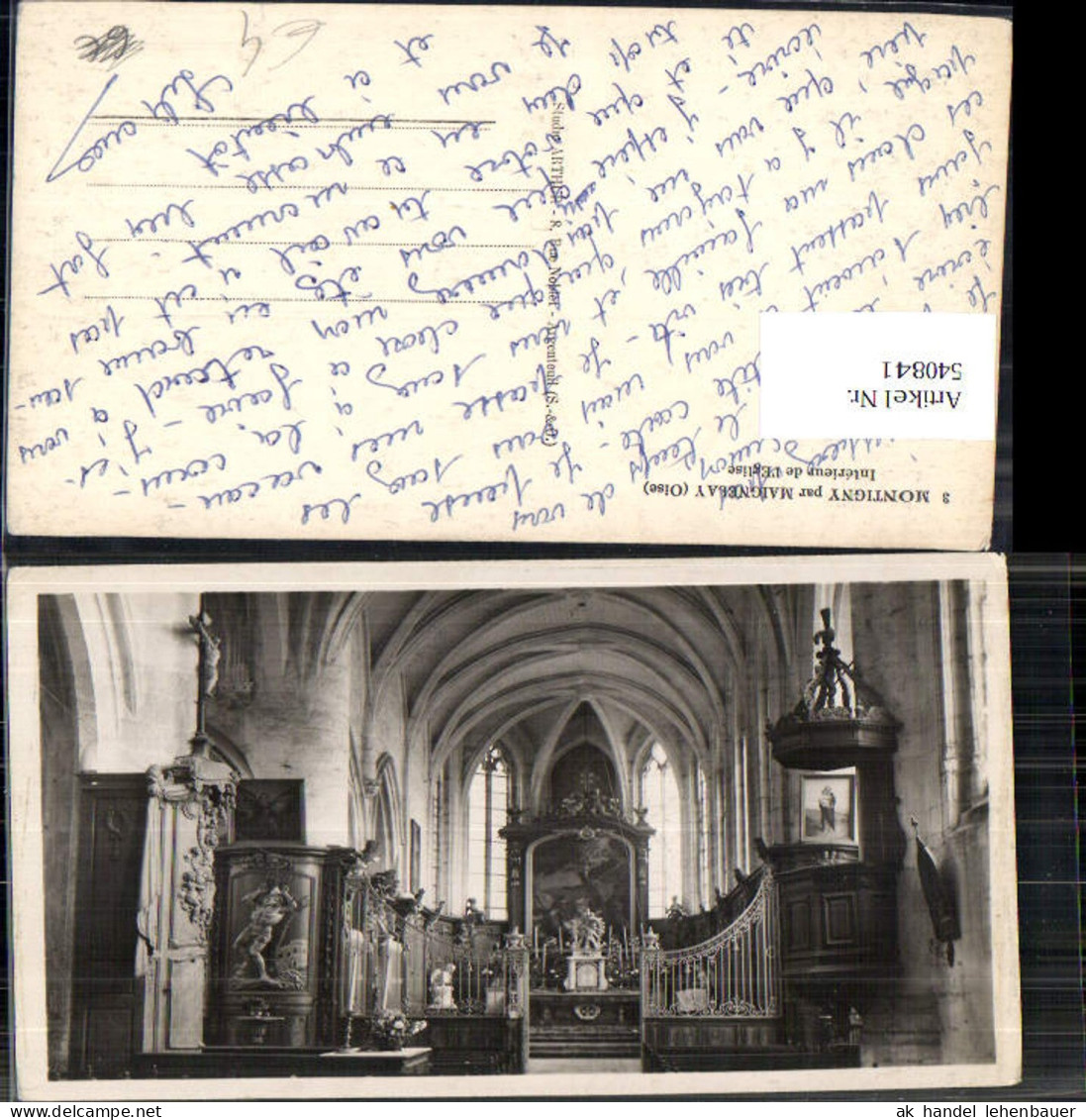 540841 Montigny par Maignelay Oise Kirche