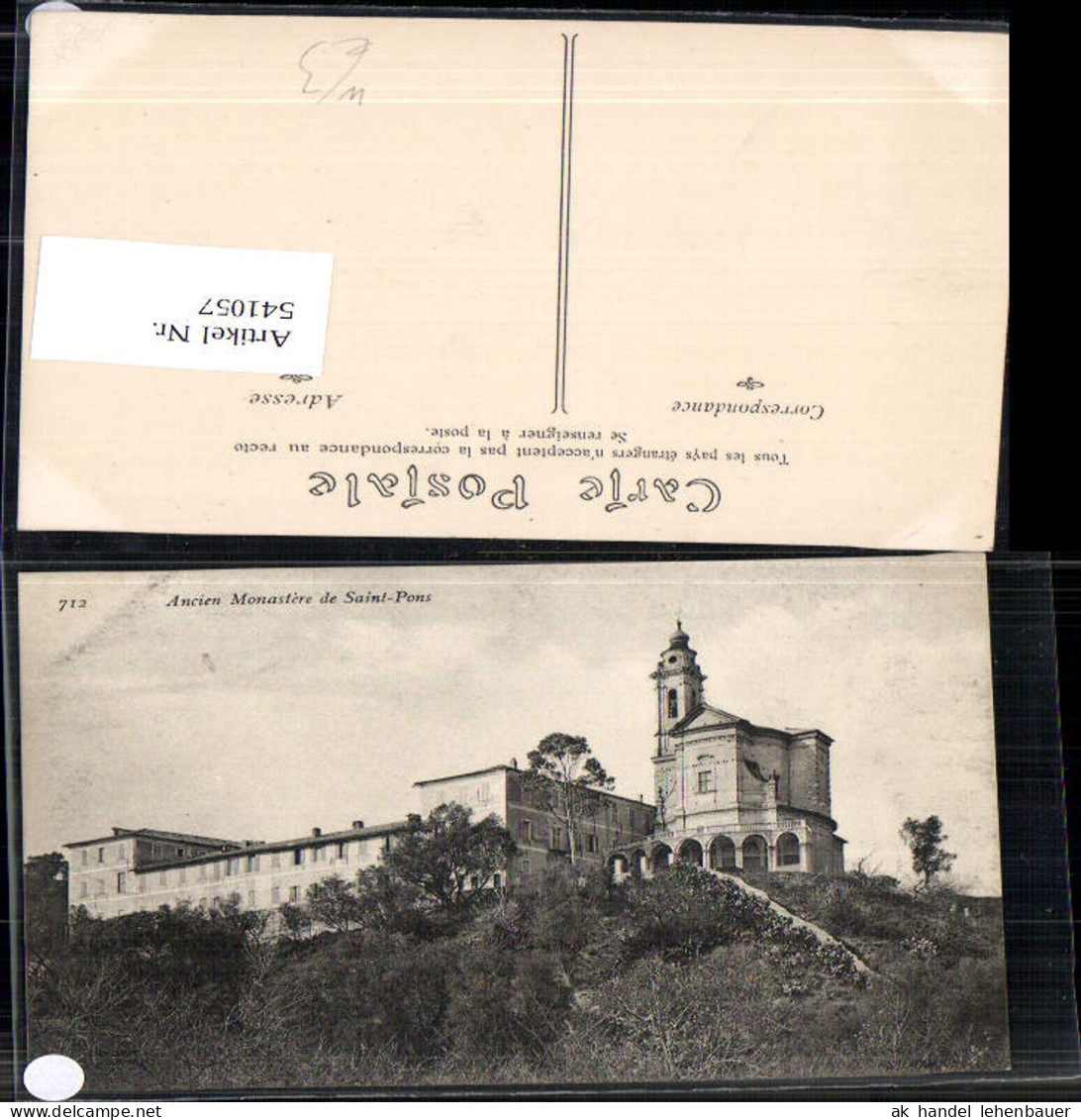541057 France Nice Nizza Ancien Monastere de Saint-Pons Abbey of St Pons
