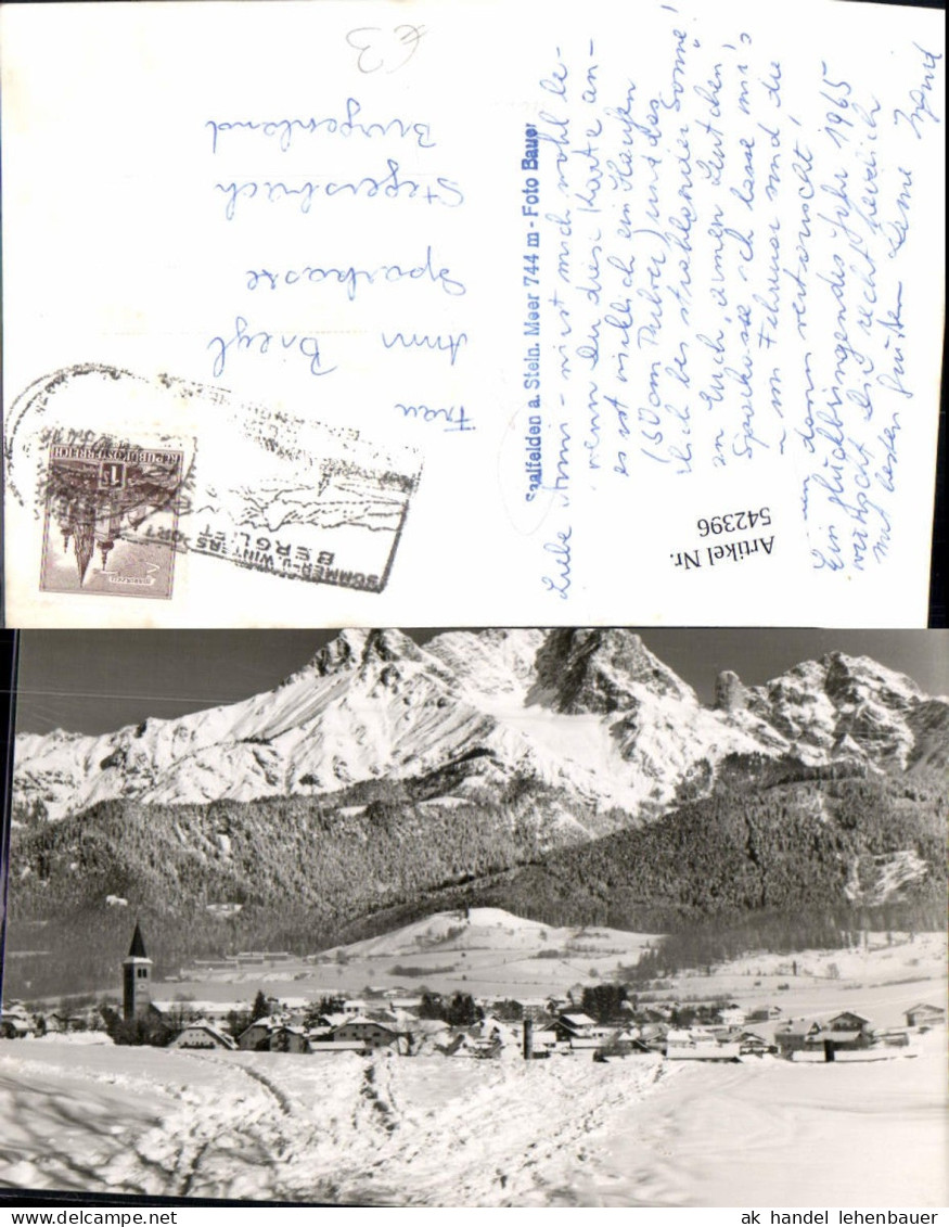 542396,Saalfelden im Winter