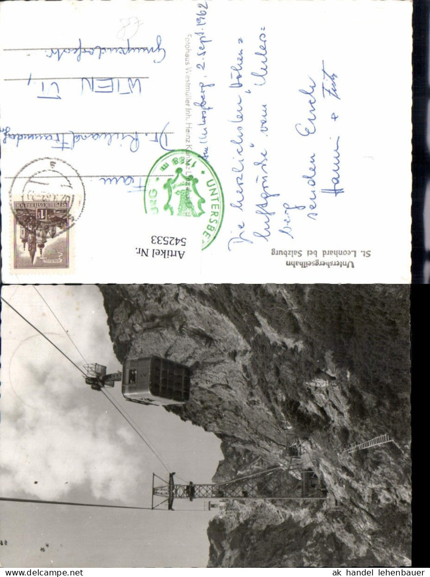 542533,Untersbergseilbahn Untersberg St. Leonhard Salzburg Grödig