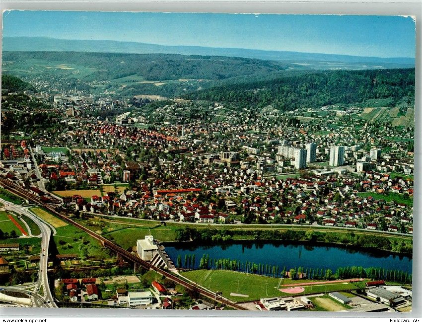 5430 Wettingen Foto AK Fliegeraufnahme - 38210540