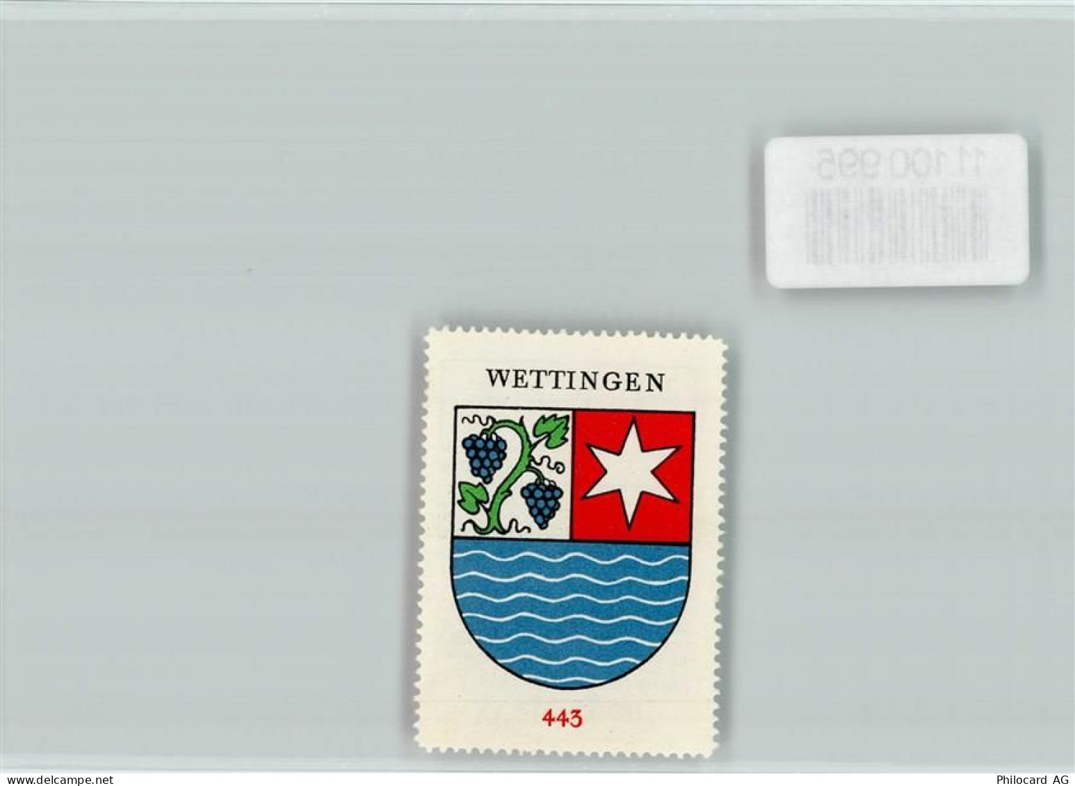 5430 Wettingen - Vignette Wappen Kaffee Hag ca 1920-1940 Wettingen - 11100995