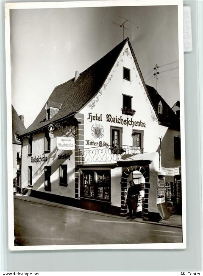 54536 W5563 Kröv FOTO KEINE AK Hotel Reichschenke - 40010179