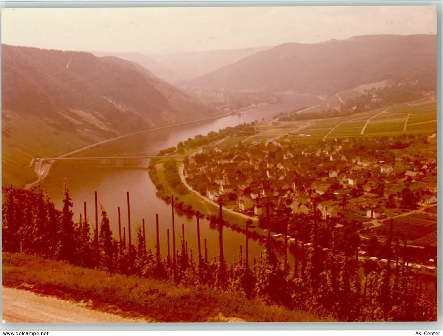 54536 W5563 Kröv FOTO KEINE AK Luftaufnahme - 40085444