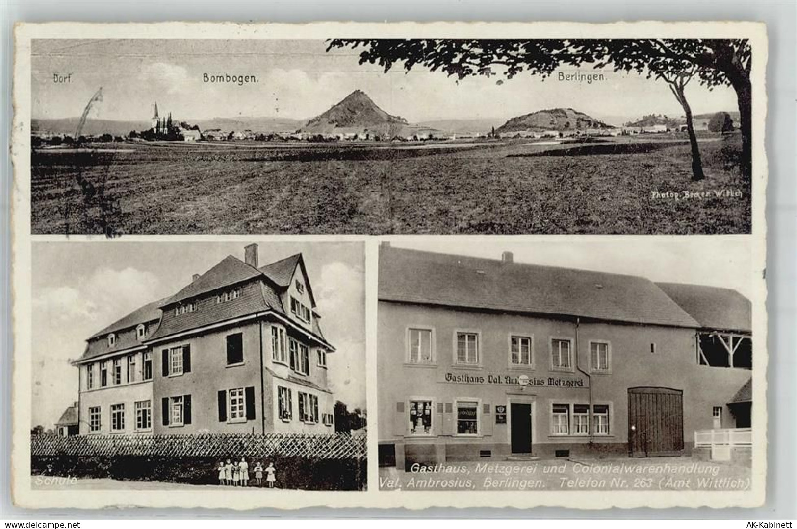 54570 W5531 Berlingen , Eifel - Gasthaus Colonialwarenhandlung - 51530888
